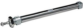 CD85KN25-300-B, Pneumatic Piston Rod Cylinder - 25mm Bore, 300mm Stroke, CD85 Series, Double Acting