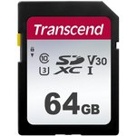 TS64GSDC300S, Флеш карта SD 64GB Transcend SDХC UHS-I U3