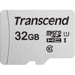 Карта памяти microSDHC 32 GB TRANSCEND UHS-I U3, 95 Мб/сек (class 10), адаптер ...