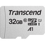 Карта памяти Transcend 300S microSDHC 32Gb UHS-I Cl10 +ад, TS32GUSD300S-A