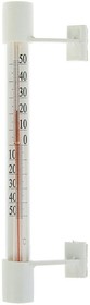 Фото 1/2 Термометр оконный стеклянный Липучка в картоне, 1546037