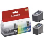 Набор картриджей Canon PG-40, CL-41 iP1200, 1300, 160 MULTIPACK (0615B043)
