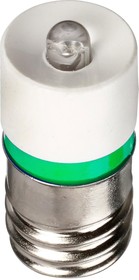 E10SG130A, Сменная светодиодная лампа, E10 / MES, Зеленый, 570 мкд