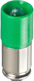 MGSG12, Сменная светодиодная лампа, Карликовый, Зеленый, T-1 3/4, 1.61 кд