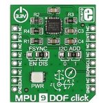 MIKROE-1719, Multiple Function Sensor Development Tools MPU 9DOF click