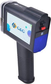 Фото 1/5 Принтер для маркировки на поверхности Ninestar G&G (GG-HH1001B-EU) Ручной струйный принтер-маркиратор с цветным 4,3" сенсорным экраном, высо