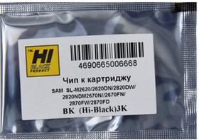 Чип Hi-Black к картриджу Samsung SL-M2620/2820/M2670/2870 (MLT-D115L), Bk, 3K