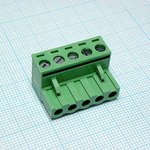 2EDGK-5.0-05P-14-00A(H), Разъемный клеммный блок, 5 контактов. Серия 2EDGK-5.0