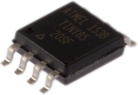 Фото 1/5 ATTINY85-20SF, 8bit AVR Microcontroller, ATtiny85, 20MHz, 8 kB Flash, 8-Pin SOIC