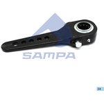 075.178-01, Рычаг тормоза регулировочный SAF (5 отверстий в ряд) SAMPA