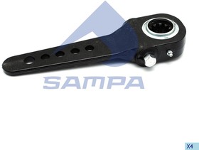 075.178-01, Рычаг тормоза регулировочный SAF (5 отверстий в ряд) SAMPA