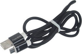 FX2 LINE black, Кабель micro USB 1м FAISON