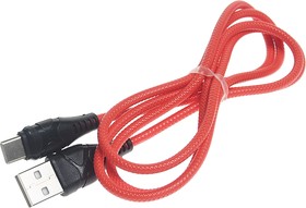 K-50 Zero red, Кабель USB Type C 1м FAISON