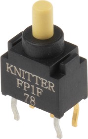 Фото 1/2 KF 4109, Red Push Button Cap for Use with FP Series Push Button Switch, 4 (Dia.) x 2.4mm