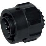 AB0563001007PN01, Circular MIL Spec Connector 7 Contacts, Size 20 Crimp contacts