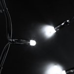 255-295, Гирлянда светодиодная Бахрома (Айсикл), 6,0х1,5м, 480 LED БЕЛЫЙ ...