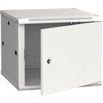Шкаф коммутационный ITK (LWR3-09U66-MF) настенный 9U 600x600мм пер.дв.металл 2 ...