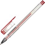 Ручка гелевая неавтомат. Attache красный стерж., 0,5мм