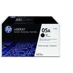 Картридж лазерный HP 05A CE505D чер. для LJ P2035/P2055 (2шт/уп)