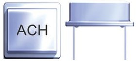 ACH-20.000MHZ-EK, Oscillator XO 20MHz ±30ppm 15pF HCMOS/TTL 55% 5V 4-Pin Metal DIP Thru-Hole Tube
