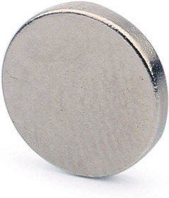 Фото 1/4 Неодимовый магнит диск 9х1.5 мм