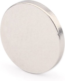 Фото 1/4 Неодимовый магнит диск 9.5х1.2 мм