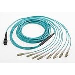 106283-5102, Fiber Optic Cable Assemblies MX QSFP MTP-LC BOUT CABLE ASSY 3.0M
