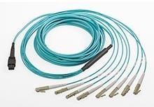 Фото 1/2 106283-5102, Fiber Optic Cable Assemblies MX QSFP MTP-LC BOUT CABLE ASSY 3.0M