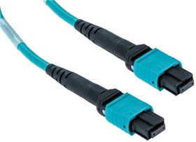 106225-0017, Fiber Optic Cable Assemblies MPO(F) STRT TRUNK CBL OM4 24F PLN 10m