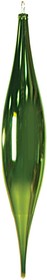 502-234, Елочная фигура Сосулька, 91 см, цвет зеленый