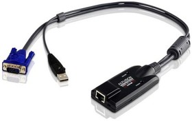 Фото 1/3 Модуль удлинителя ATEN USB VGA KVM Adapter with Composite Video Support