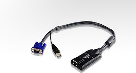 Фото 1/2 Модуль удлинителя ATEN USB VGA Virtual Media KVM Adapter