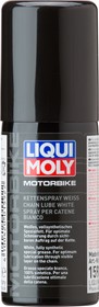Фото 1/4 1592, Смазка белая цепная для мотоциклов Motorbike Kettenspray weiss 0,05L