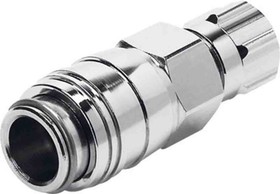 KD3-CK-4, Female Pneumatic Quick Connect Coupling, Nut
