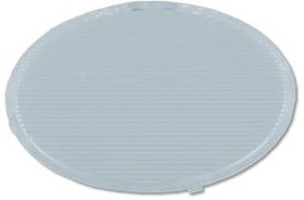 47.950.E404-000-02, LED Lighting Lenses 47.950 Series COB Diffusor Plate (Oval) for use with BJB 47.950 Reflectors for LED Spot and Downligh