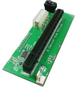 AB18-PCIeX16, Sockets & Adapters PCIe x16 Lanes Crossover adapter board for NVMe-IP evaluation