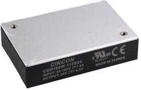 CQB100W-110S12, Isolated DC/DC Converters - Through Hole 100W Single Output 12V 8.4A