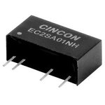 EC2SA22NH, Isolated DC/DC Converters - Through Hole 2W 24VDC in 12VDC out 167mA