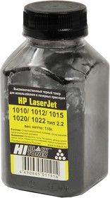 Тонер Hi-Black для HP LJ 1010/1012/1015/1020/1022, Тип 2.2, Bk, 110 г, банка