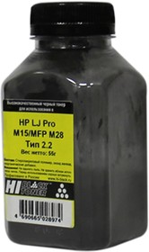 Тонер Hi-Black для HP LJ Pro M15/MFP M28, Тип 2.2, Bk, 55 г, банка