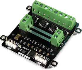 Фото 1/3 Модуль силовых ключей, 4N -канала 10A, FLASH-I2C, Модуль силовых ключей 10А 24В для Arduino-проектов