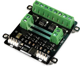 Фото 1/3 Модуль силовых ключей, 4P-канала 10A, FLASH-I2C, Модуль силовых ключей 10А 24В для Arduino-проектов