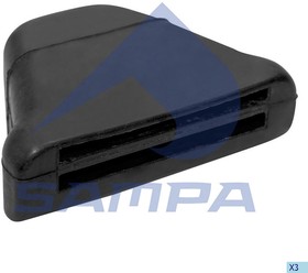 011.105, отбойник рессоры! (рм) 45.5x134.5x94.5\ MB VL