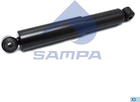 Фото 1/2 051.206-01, Амортизатор DAF задний (420/665 20x62 20x50 O/O) SAMPA