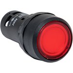 Кнопка красная SW2C-10D с подсветкой неон 1но IP54 sw2c-md-r