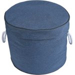 Ящик для хранения вещей Homium синий, с ковриком, складной короб ourbo02