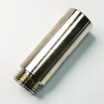 Гайка удлинительная НР/ВР 1/2" х 60 мм, никелированная 1648642