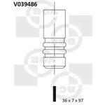 V039486, Впускной клапан