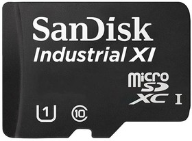 SDSDQAF3-016G-XI, Memory Cards 16GB Industrial MicroSD -40C to 85C