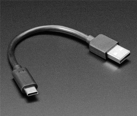 4472, USB Cables / IEEE 1394 Cables USB Type A to Type C Cable - 6 long